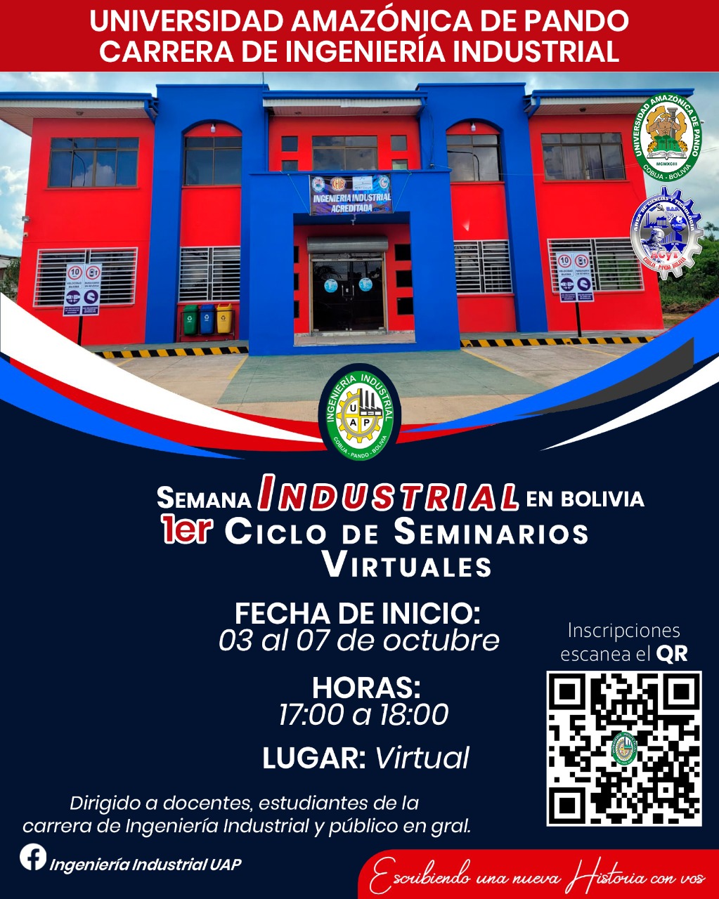 EXPOSITORES EN LA SEMANA INDUSTRIAL: 1ER CICLO DE SEMINARIOS VIRTUALES